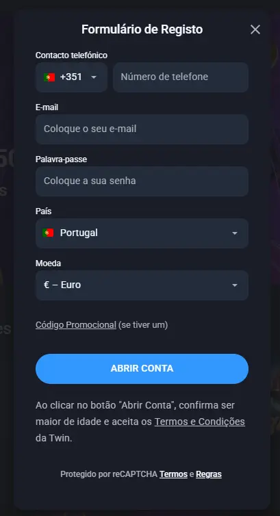 Twin Casino Twin Entrar reg