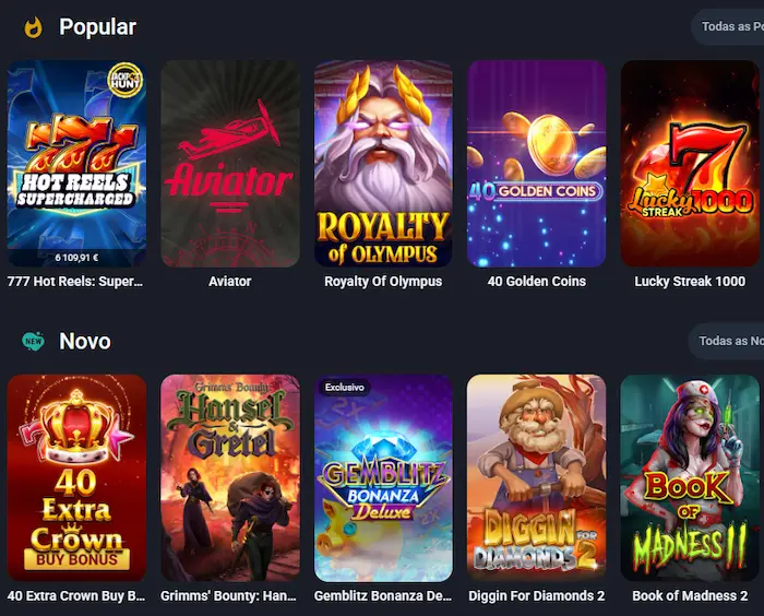 Twin Casino Jogos